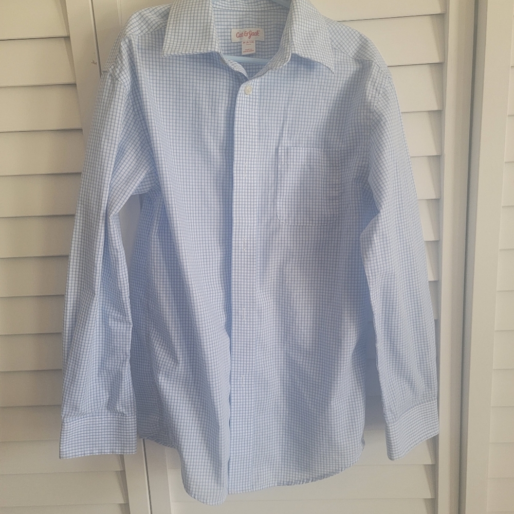 Boy's burron down shirt